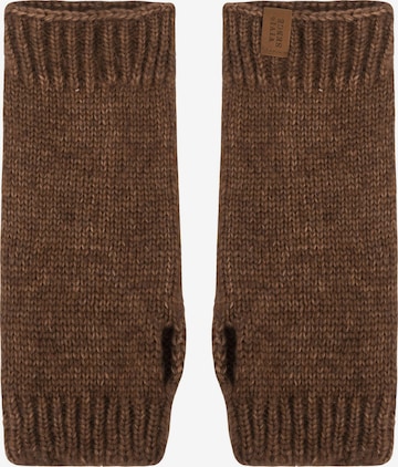 Vivisence Kurzfingerhandschuhe '7215' in Braun: Vorderseite