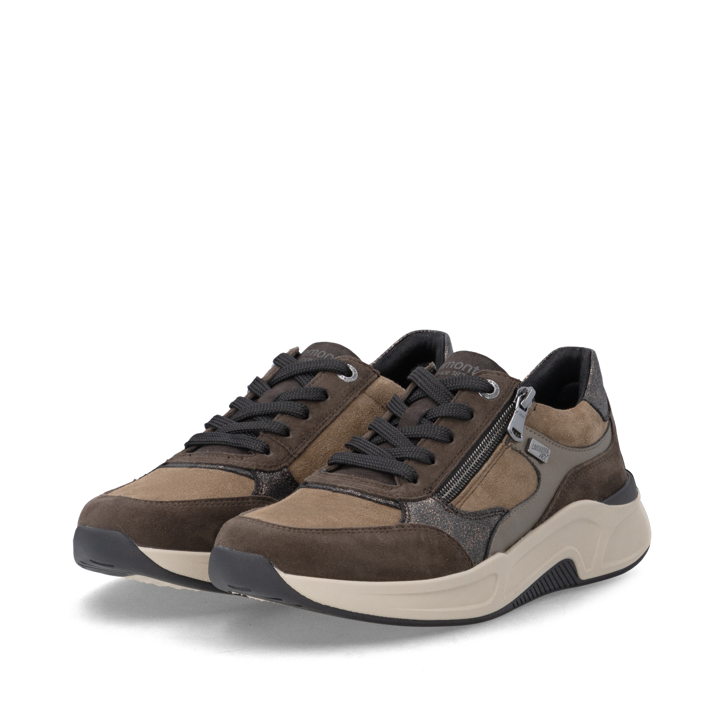 Baskets basses REMONTE en marron