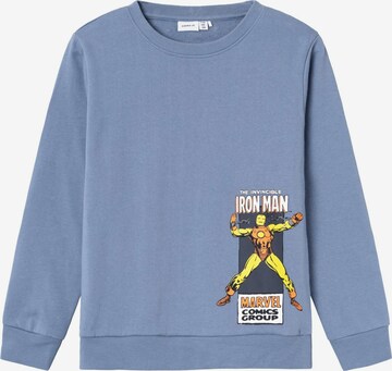 NAME IT Sweatshirt in Blauw: voorkant