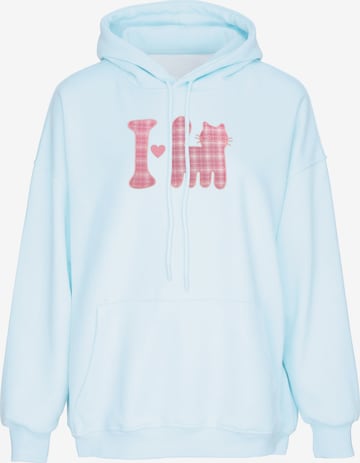 MYMO - Sudadera en azul: frente