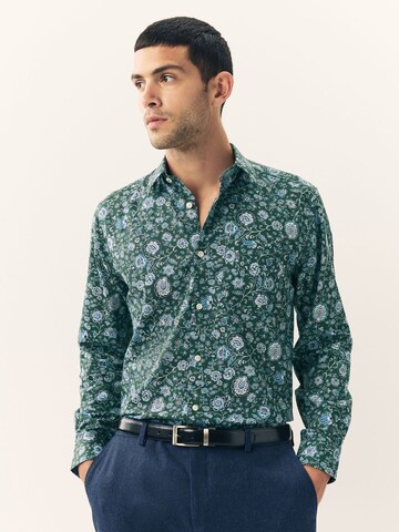 Next Regular Fit Paita värissä vihreä: etupuoli