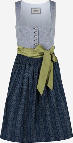 STOCKERPOINT Dirndl 'Eleen' in Blauw: voorkant