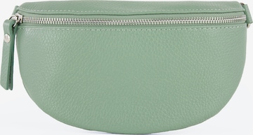 lePelou Gürteltasche 'TONI small' in Grün: Vorderseite