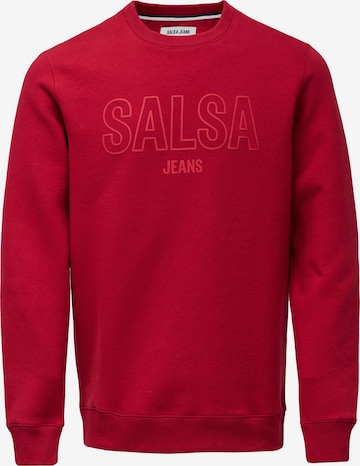 Salsa Jeans Pullover in Rot: Vorderseite
