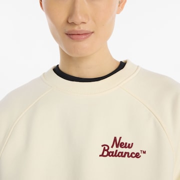 Felpa di new balance in beige