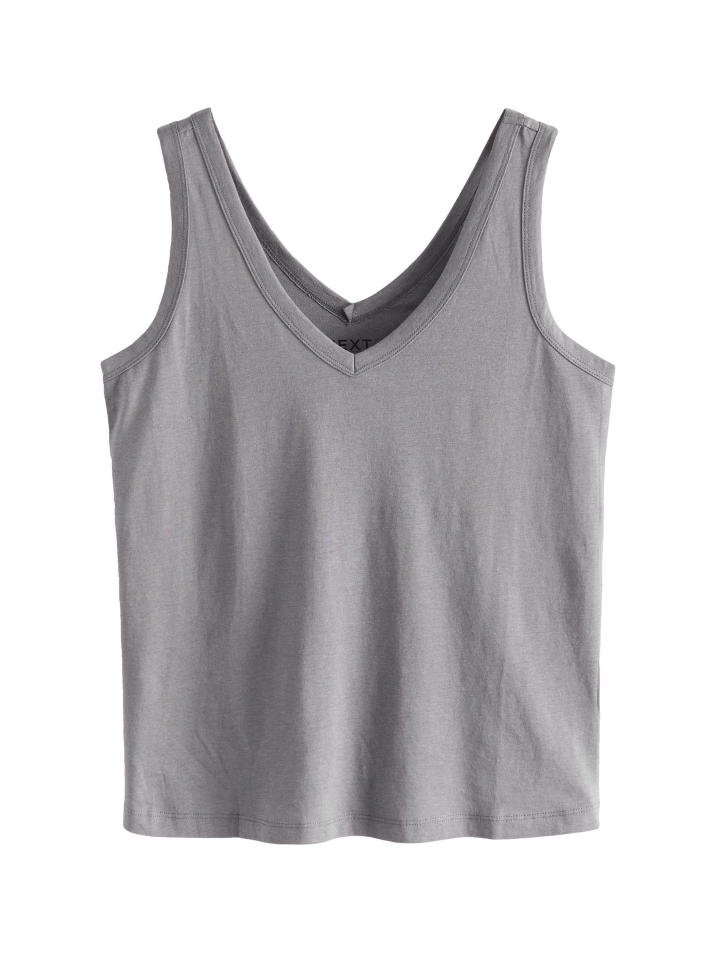 Next Top w kolorze szary: przód