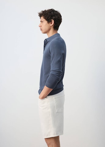 MANGO MAN Sweater 'Pedrosa' in Blue