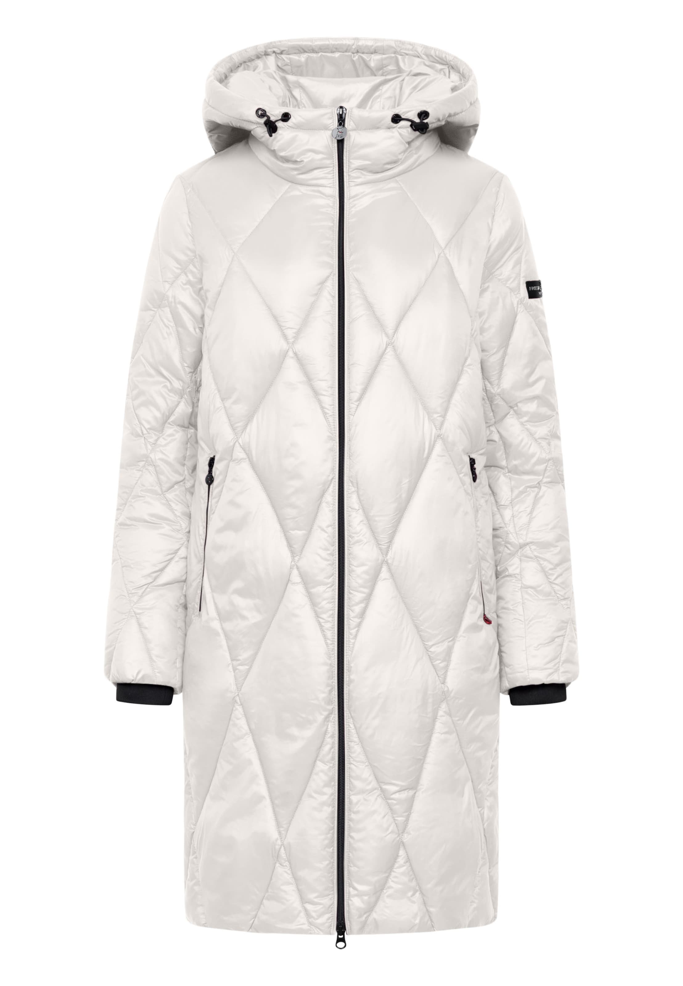Frieda & Freddies NY Winter Coat 'Idis' in White: front