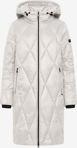 Frieda & Freddies NY Between-Seasons Coat 'Idis' in White: front