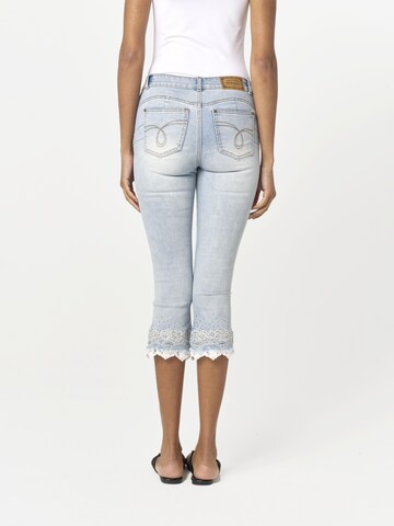 KOROSHI Slimfit Kavbojke | modra barva