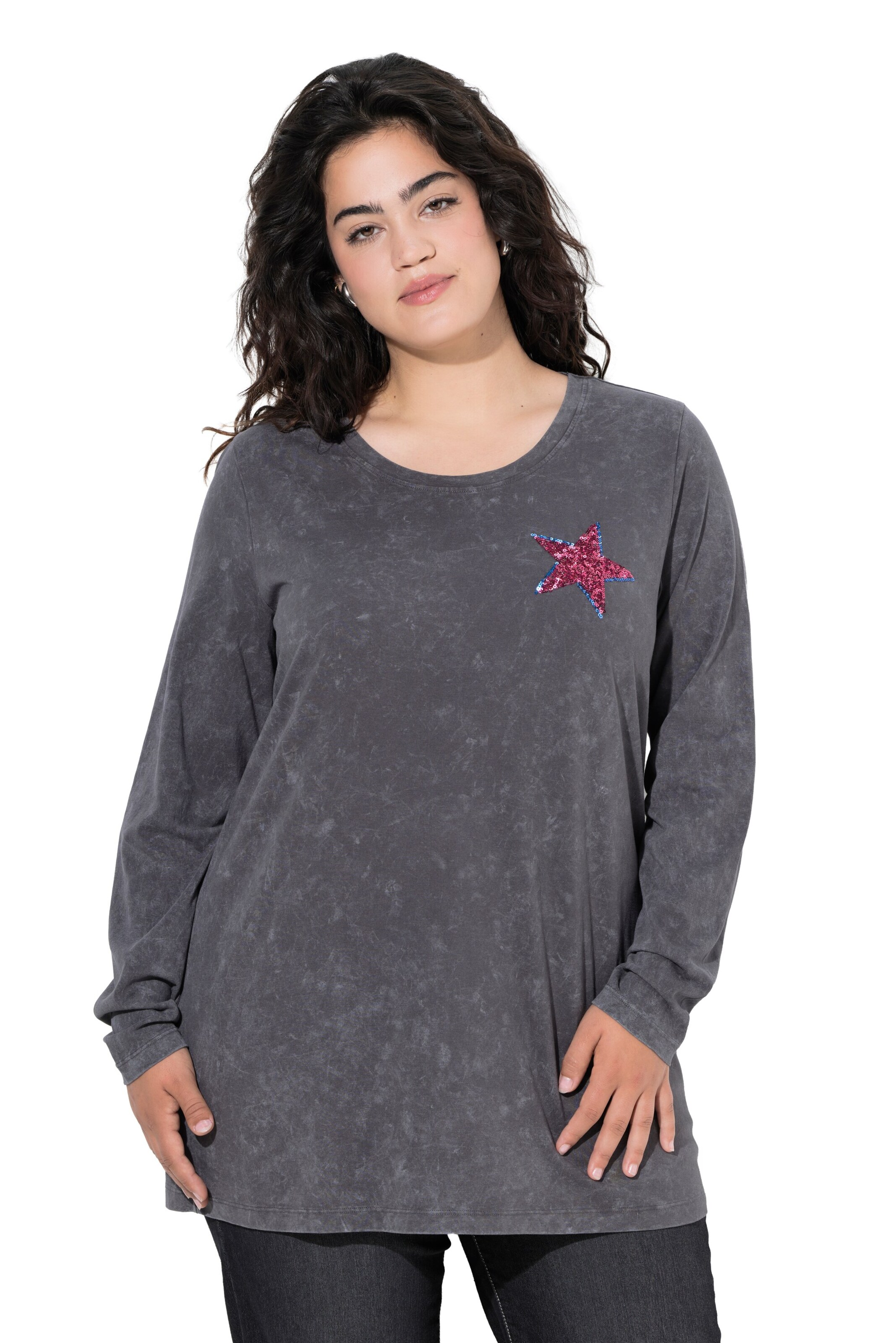 Angel of Style Shirt in Grijs: voorkant