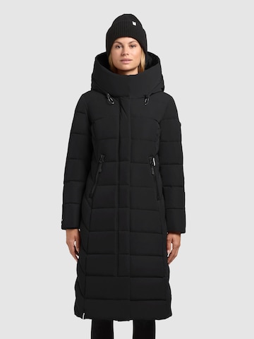 khujo Winterjas 'Sensy' in Zwart: voorkant