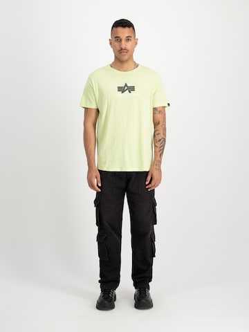 ALPHA INDUSTRIES Shirt in Yellow