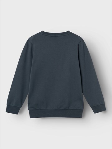 NAME IT Sweatshirt 'DUTPAK' i blå