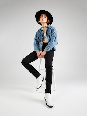 LEVI'S ® Slim fit Jeans '712 Slim Welt Pocket' in Black