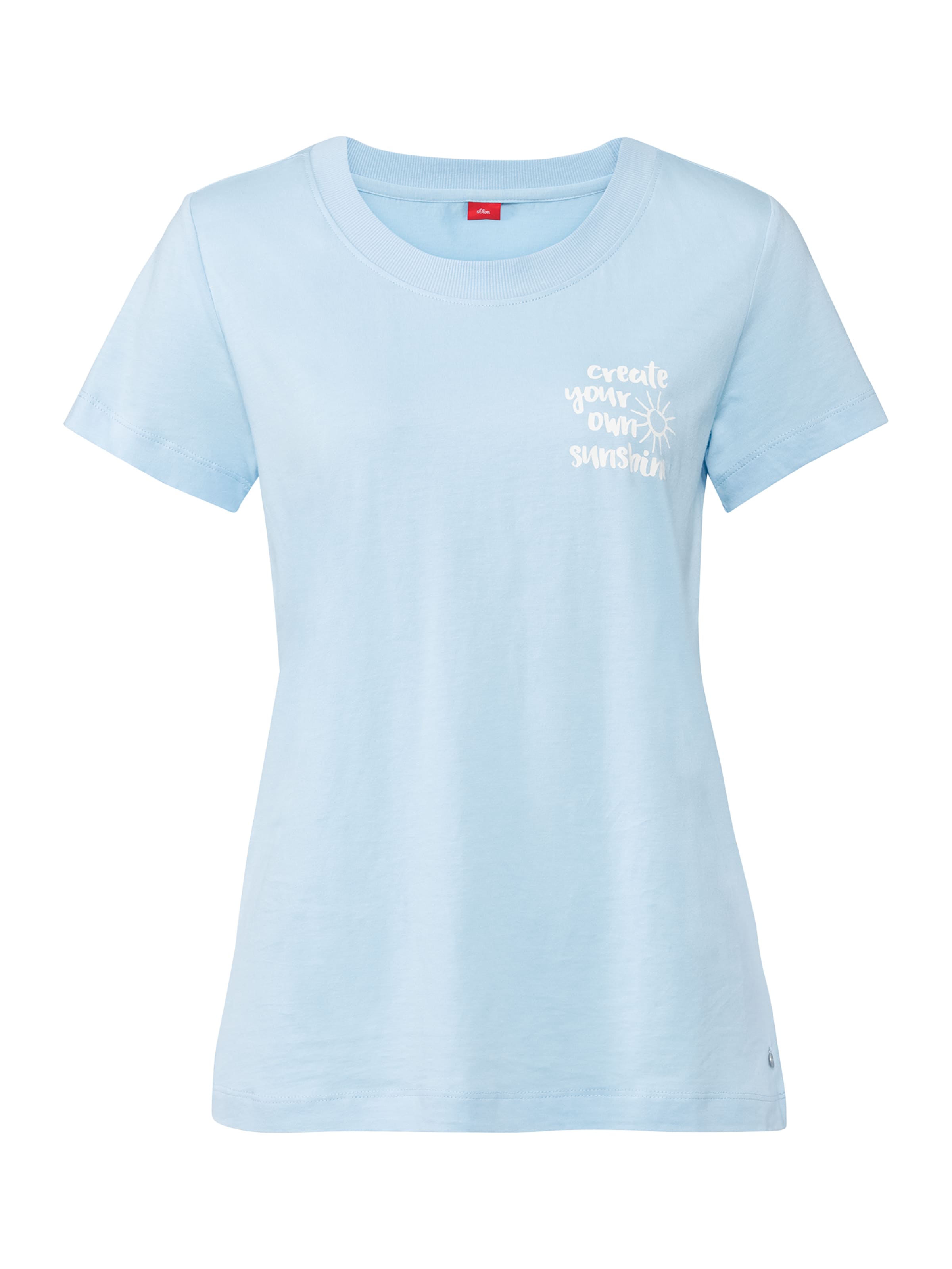 s.Oliver - Camisa de pijama em azul: frente