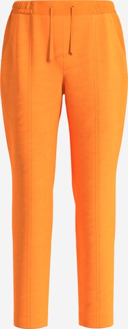 Effilé Pantalon s.Oliver en orange : devant