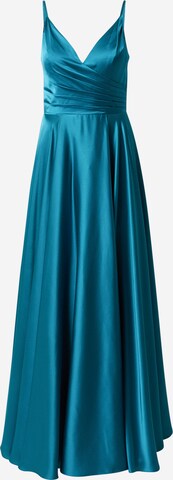 mascara Evening Dress in Blue: front