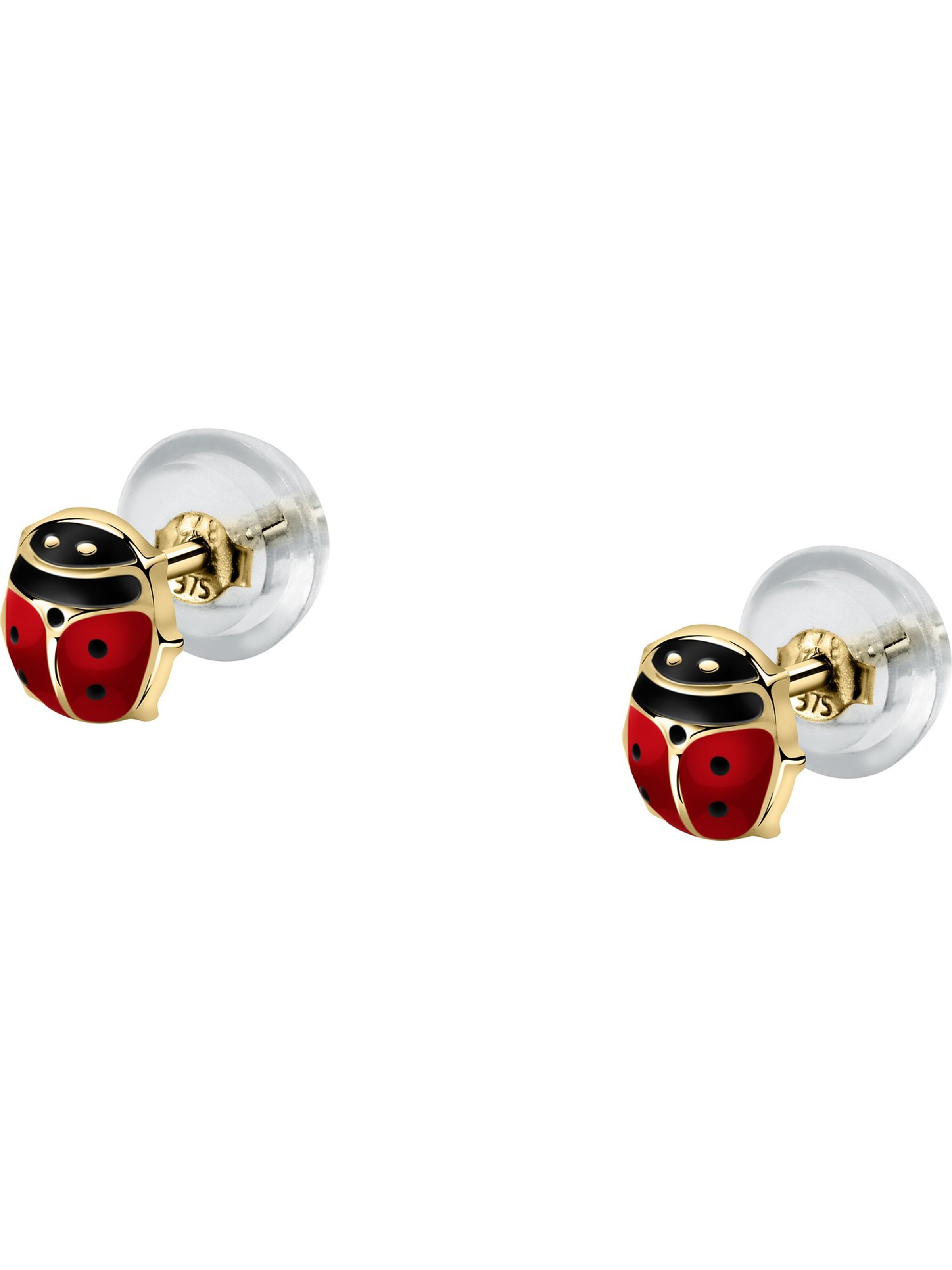 FAVS Little Friends Ohrringe in Rot: Vorderseite