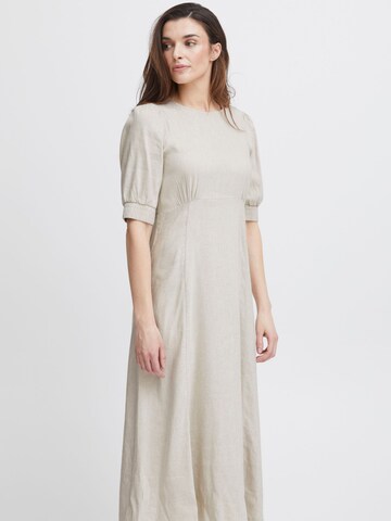 PULZ Jeans Kleid 'Luca' in Beige: Vorderseite
