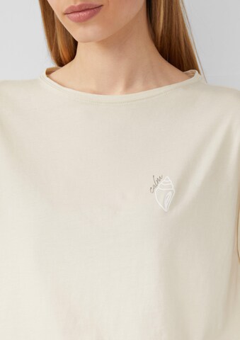T-shirt s.Oliver en beige