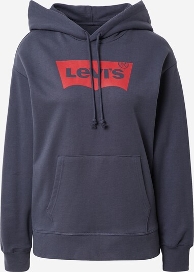 Bluză de molton LEVI'S pe gri bazalt / roșu, Vizualizare produs