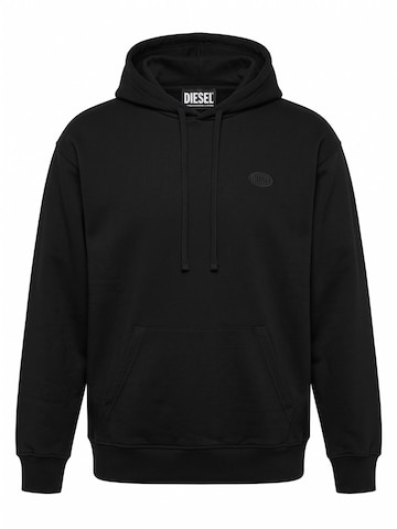 Felpa 'S-NEW-GINN' di DIESEL in nero: frontale