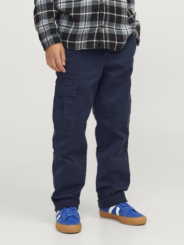 Jack & Jones Junior Loosefit Bukser i blå: forside