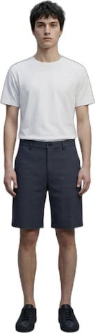 Kanten Broek 'Short Shoto' in Blauw: voorkant
