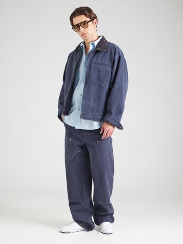 mėlyna Carhartt WIP Standartinis modelis Marškiniai 'Irwin'