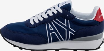 ARMANI EXCHANGE Sneaker low in Blau: predná strana