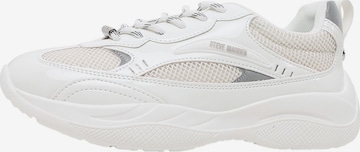Baskets basses 'Premio-E' STEVE MADDEN en blanc : devant