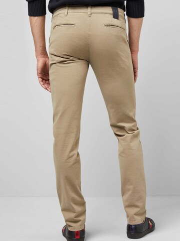 MEYER Regular Chino trousers in Brown