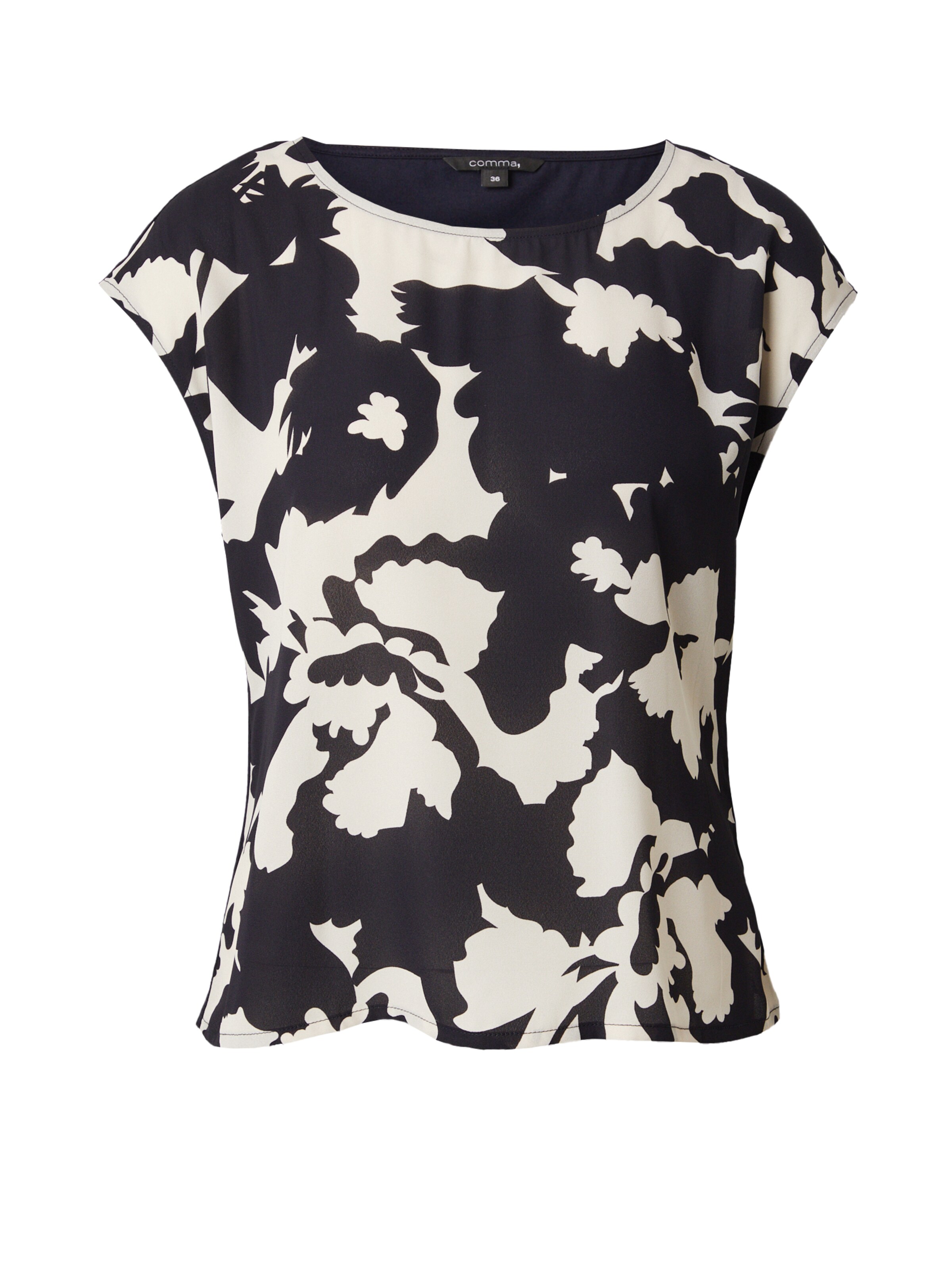 COMMA Tričko – modrá: přední strana