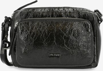 Picard Shoulder Bag 'Aquarius' in Black: front