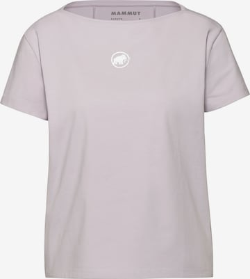 MAMMUT Performance Shirt in Purple: front
