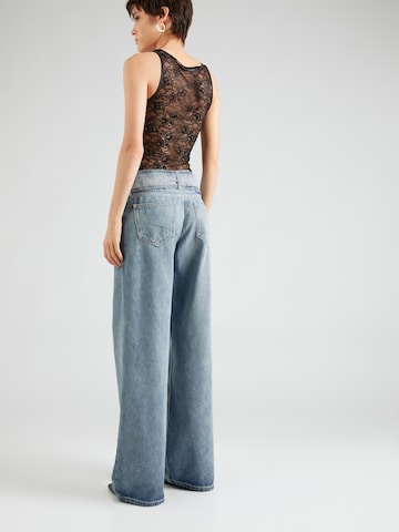 Wide Leg Jean KARL LAGERFELD JEANS en bleu