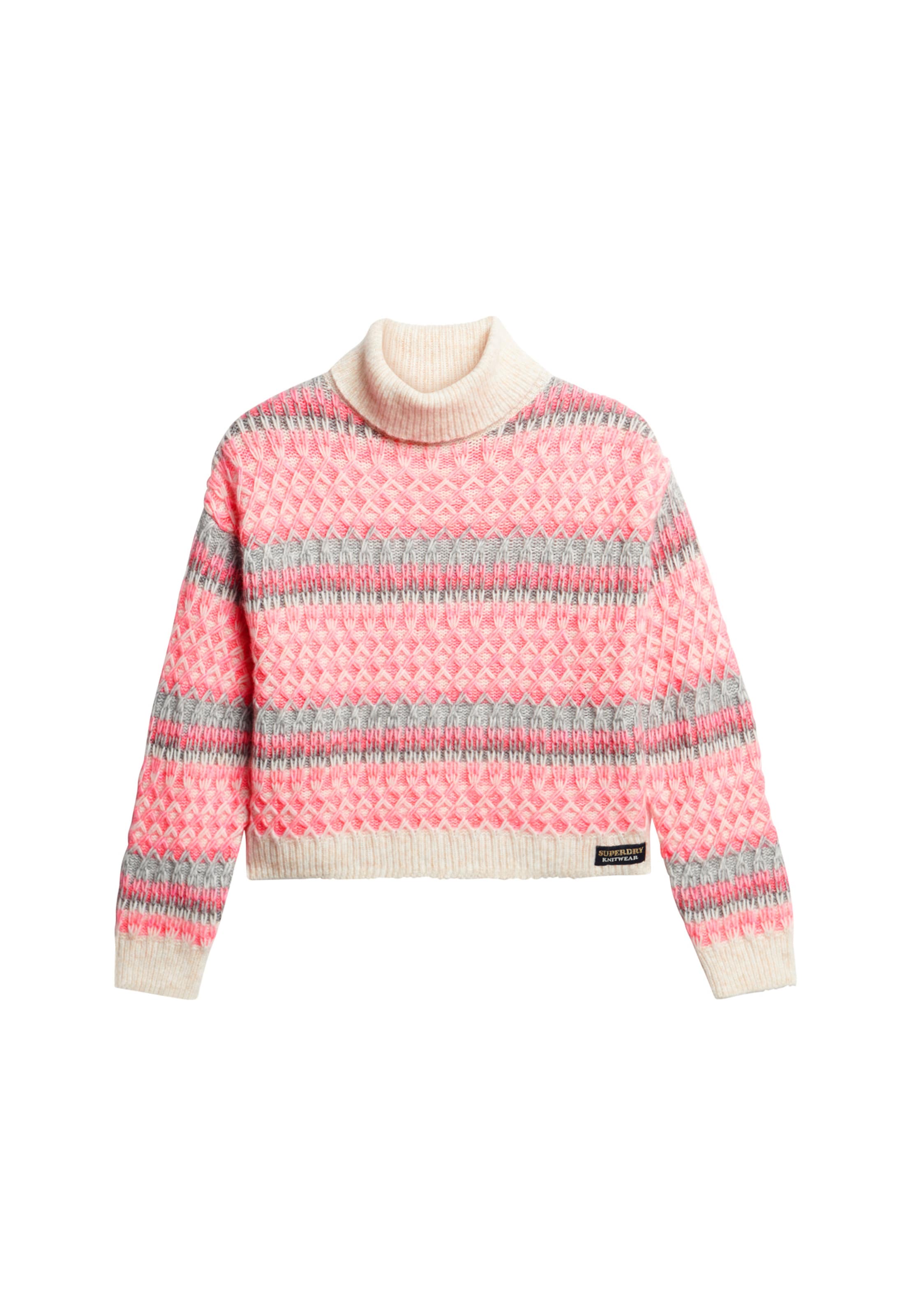 rožinė Superdry & Co Megztinis: priekis