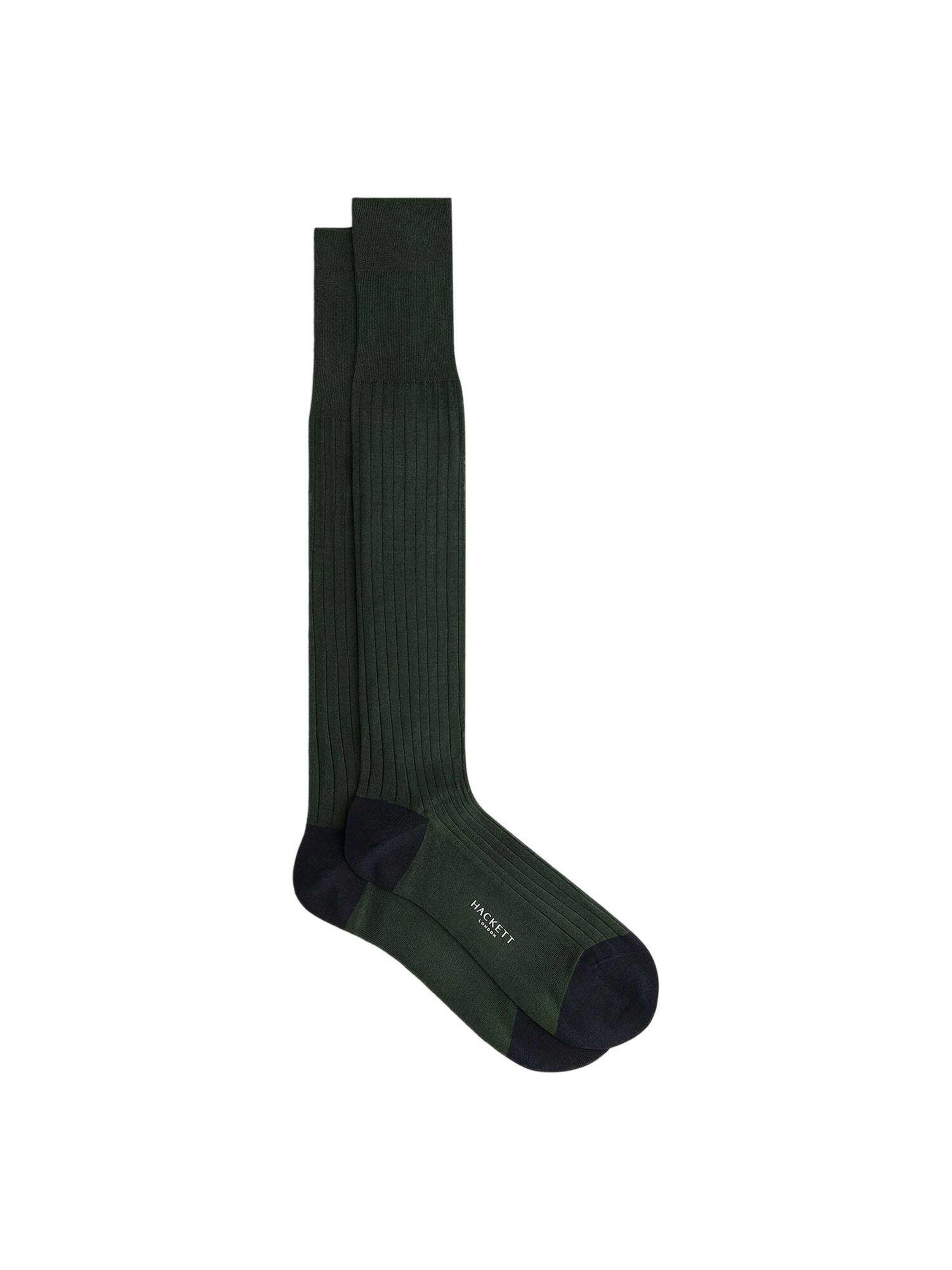 Chaussettes Hackett London en vert : devant