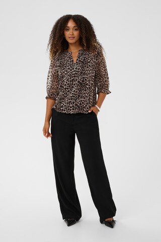 Cream Blouse 'CRYuna' in Beige