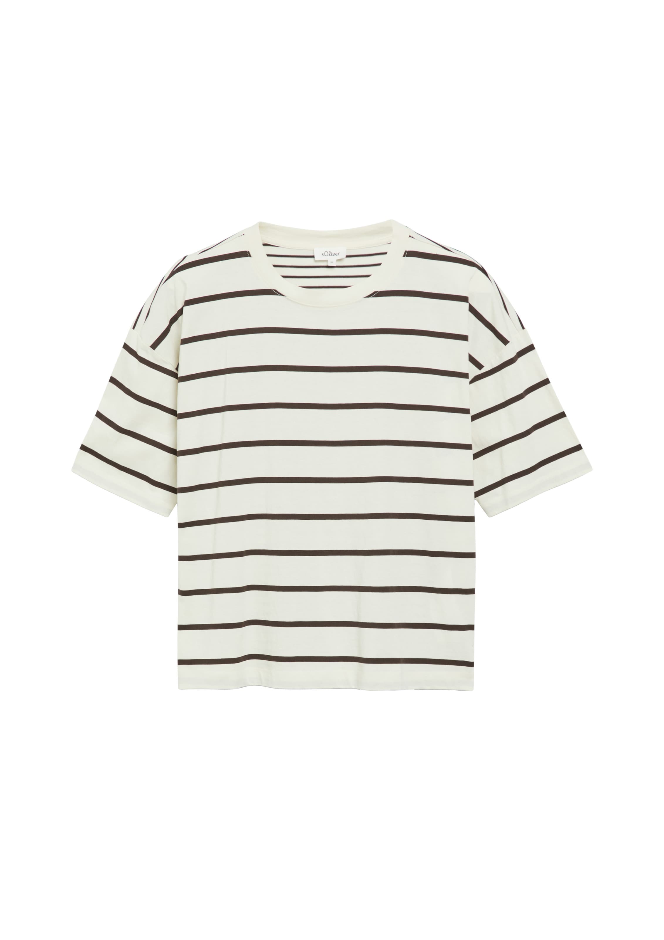 T-shirt s.Oliver en blanc : devant