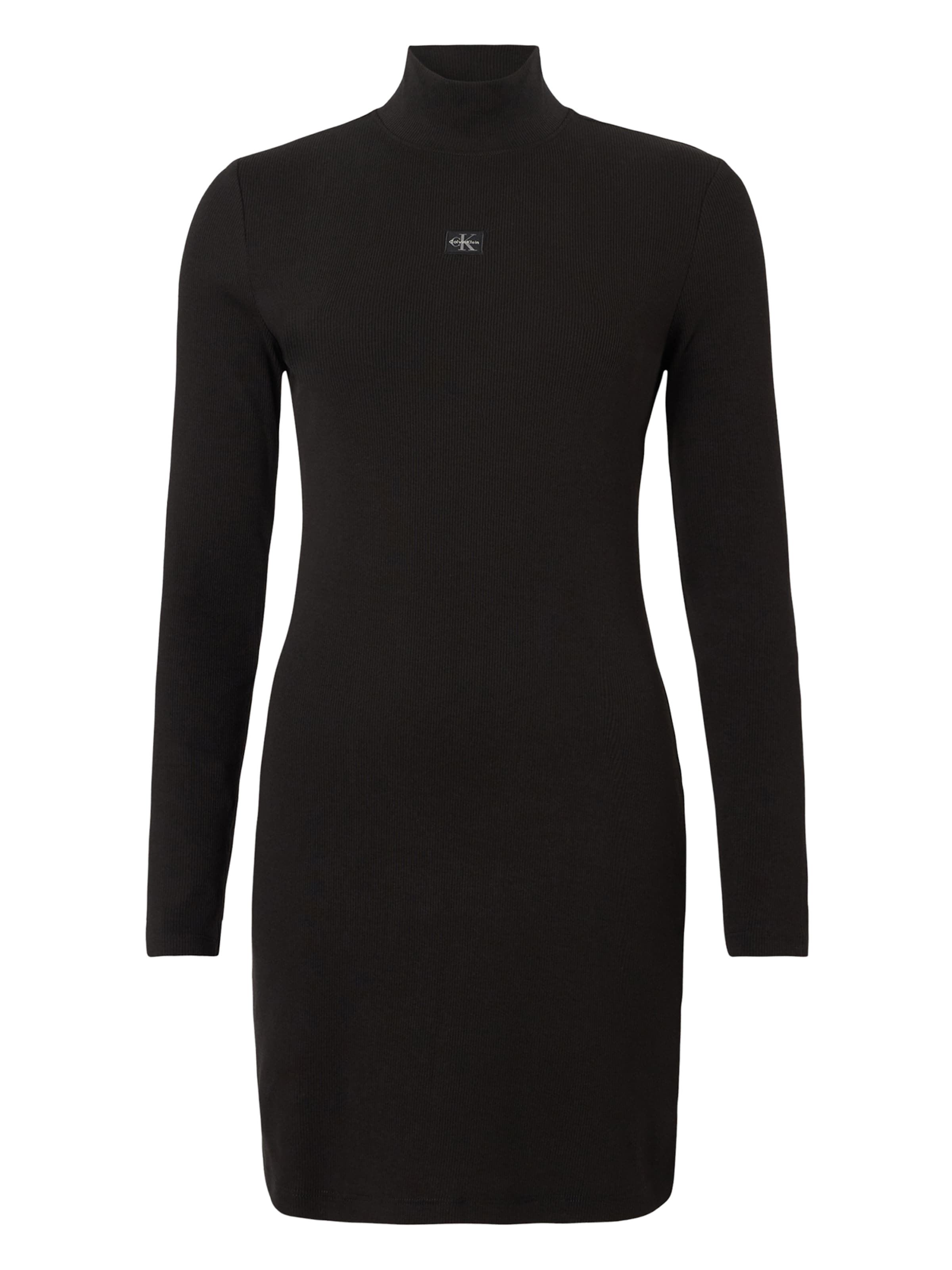 Calvin Klein Jeans Трикотажное платье в Черный: спереди