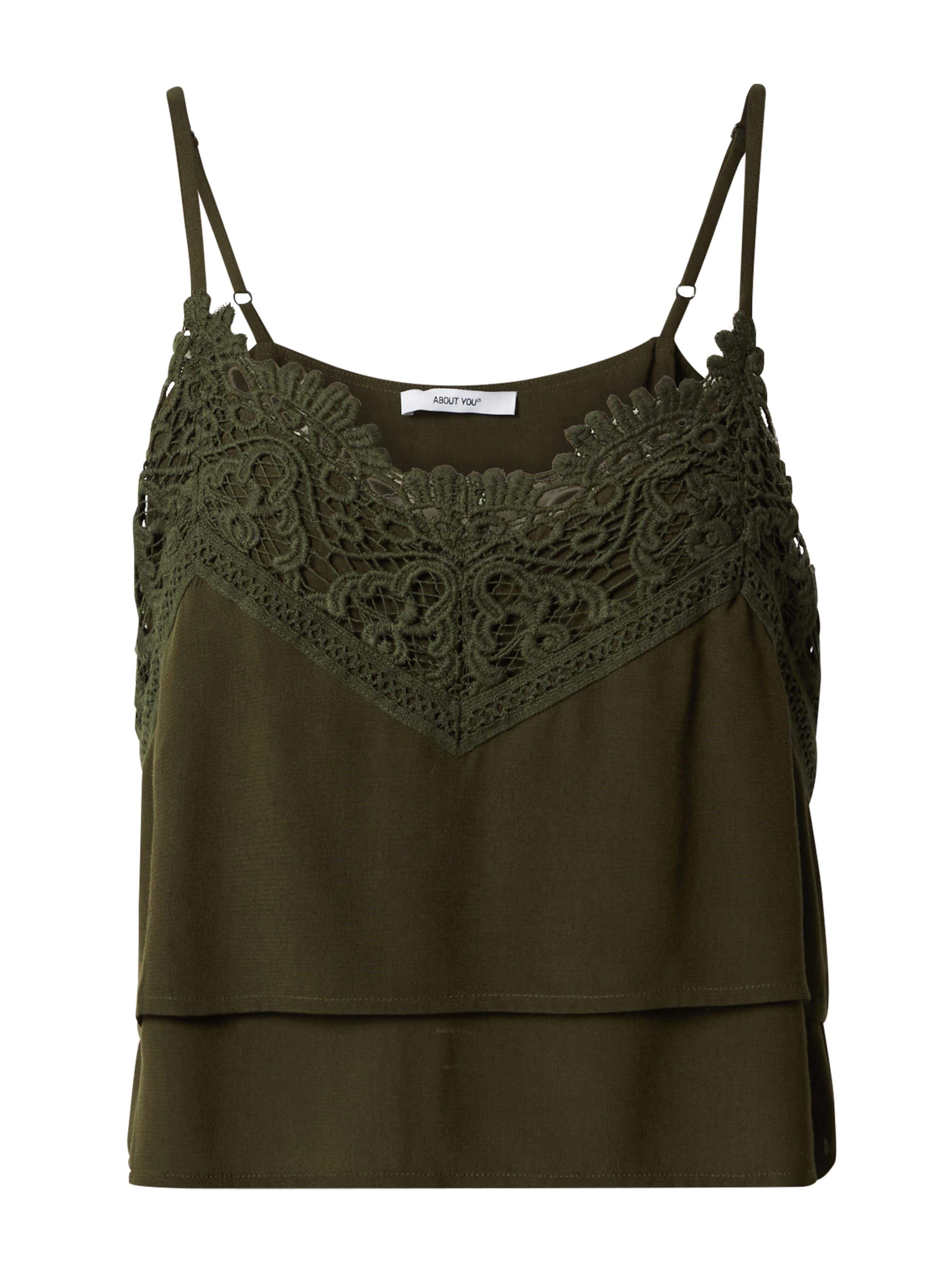 Top 'Lissi' di ABOUT YOU in verde: frontale