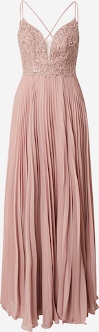 Unique Večerné šaty - ružová: predná strana