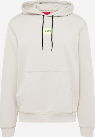 HUGO Red Sweatshirt 'Daratschi214' in Grau: predná strana