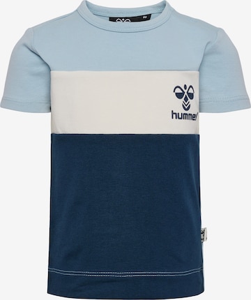 Hummel Shirt 'Azur' in Blauw: voorkant