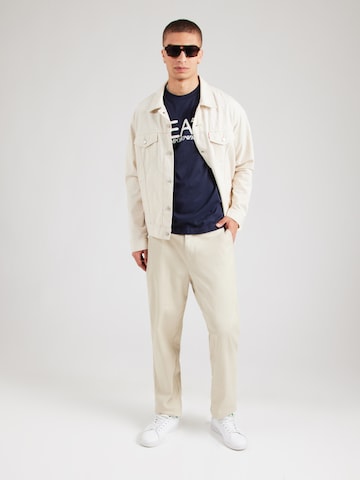 Tricou de la EA7 Emporio Armani pe albastru