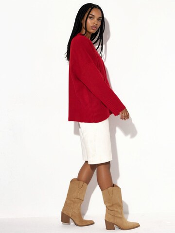 Hiccup - Pullover em vermelho