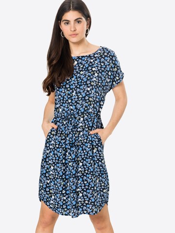 b.young Dress in Blue: front