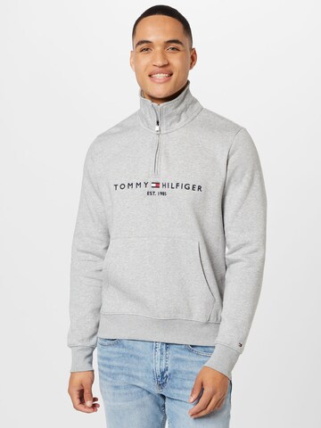 Sweat-shirt TOMMY HILFIGER en gris : devant